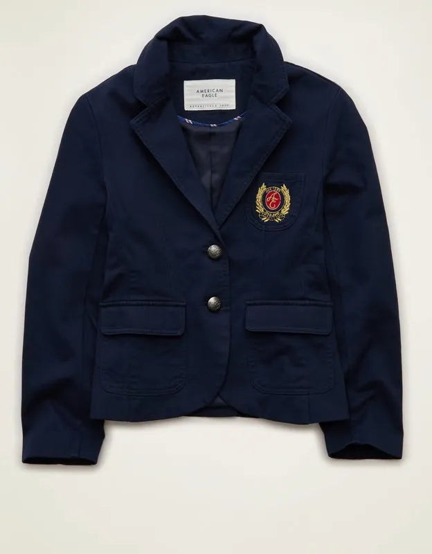 AE Shrunken Crest Blazer