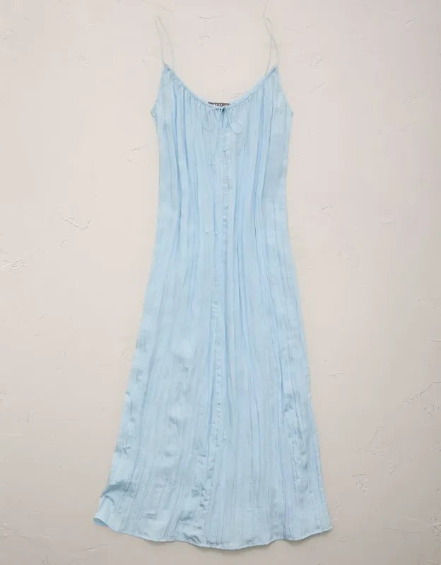 AE77 Crinkle Cami Maxi Dress