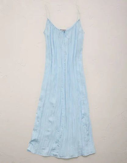 AE77 Crinkle Cami Maxi Dress
