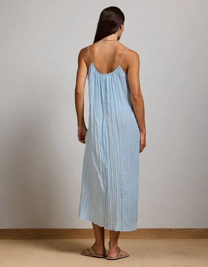 AE77 Crinkle Cami Maxi Dress