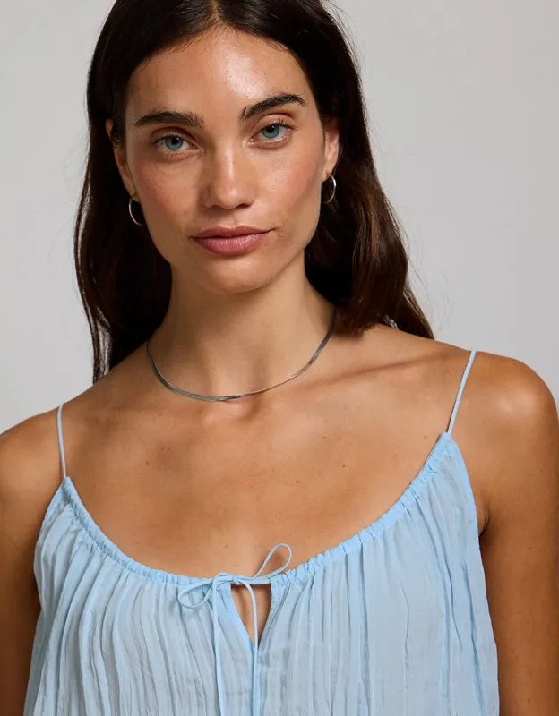 AE77 Crinkle Cami Maxi Dress