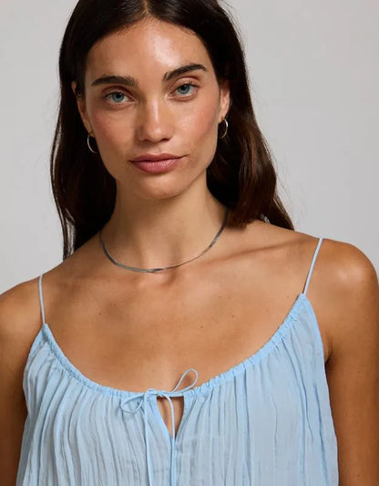 AE77 Crinkle Cami Maxi Dress