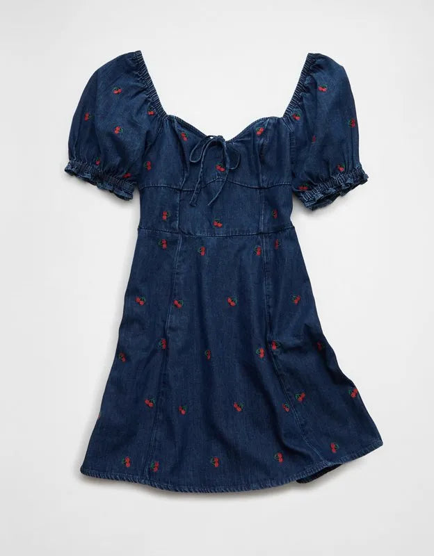 AE Puff Sleeve Mini Dress