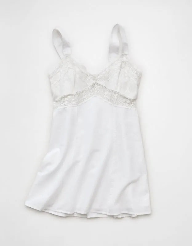AE V-Neck Lace Mini Dress