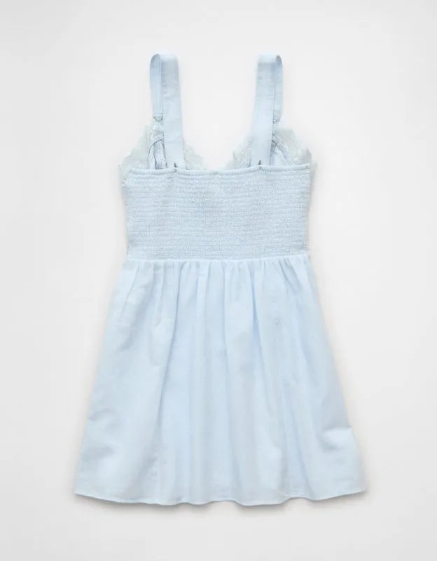 AE V-Neck Lace Mini Dress