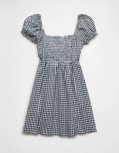 AE Sweetheart Button-Up Mini Dress