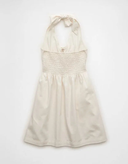 AE Halter Keyhole Mini Dress