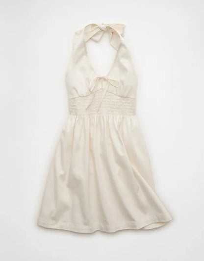 AE Halter Keyhole Mini Dress
