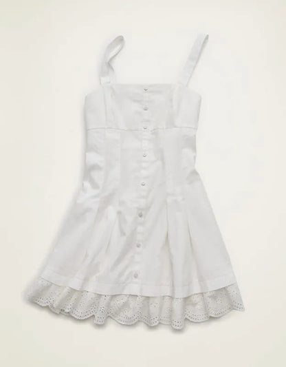 AE Button-Up Mini Dress