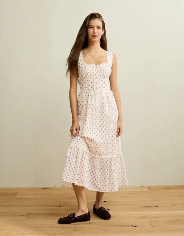 AE Catie Corset Midi Dress