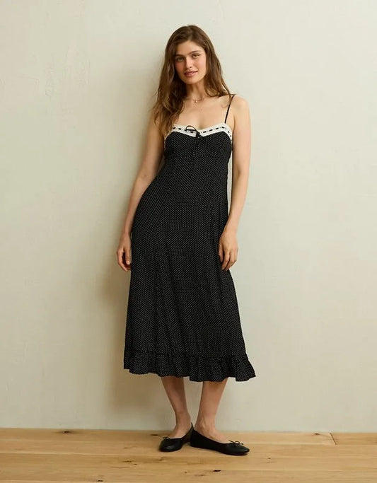 AE Sweetheart Slip Midi Dress