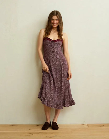 AE Sweetheart Slip Midi Dress