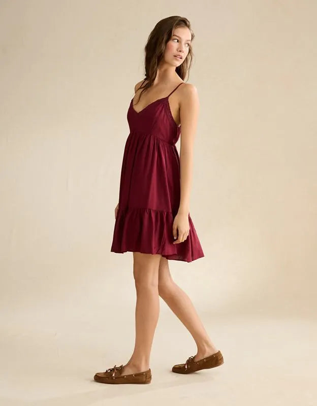 AE Babydoll Slip Mini Dress