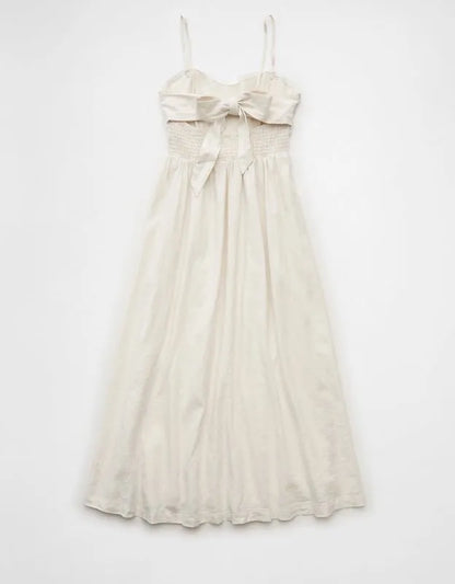 AE Strapless Corset Midi Dress