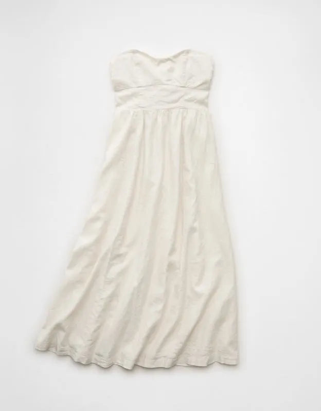 AE Strapless Corset Midi Dress