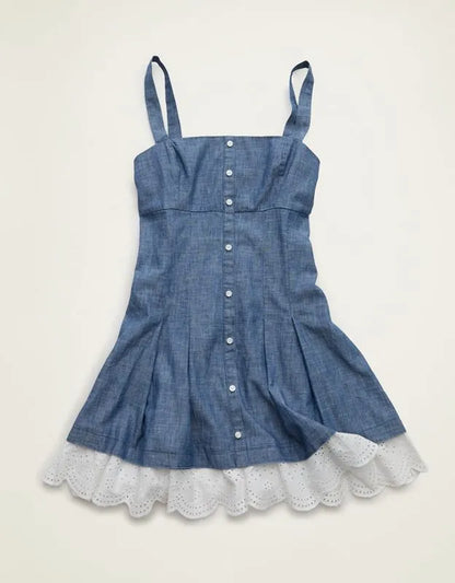 AE Button-Up Mini Dress