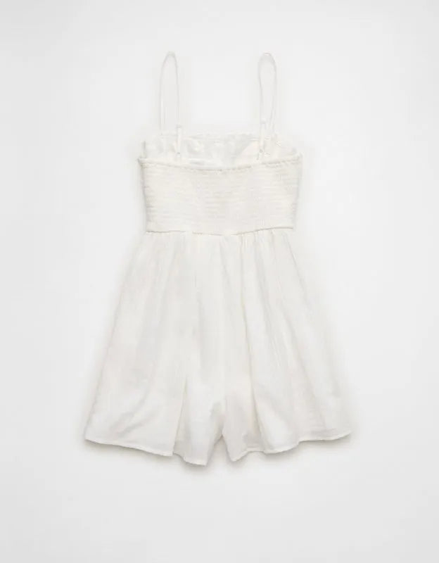 AE Lace Pintuck Romper