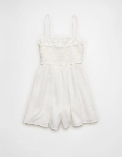 AE Lace Pintuck Romper