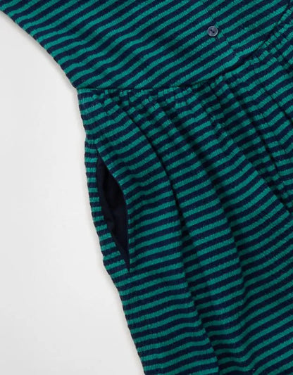 AE Button-Up Textured Knit Romper