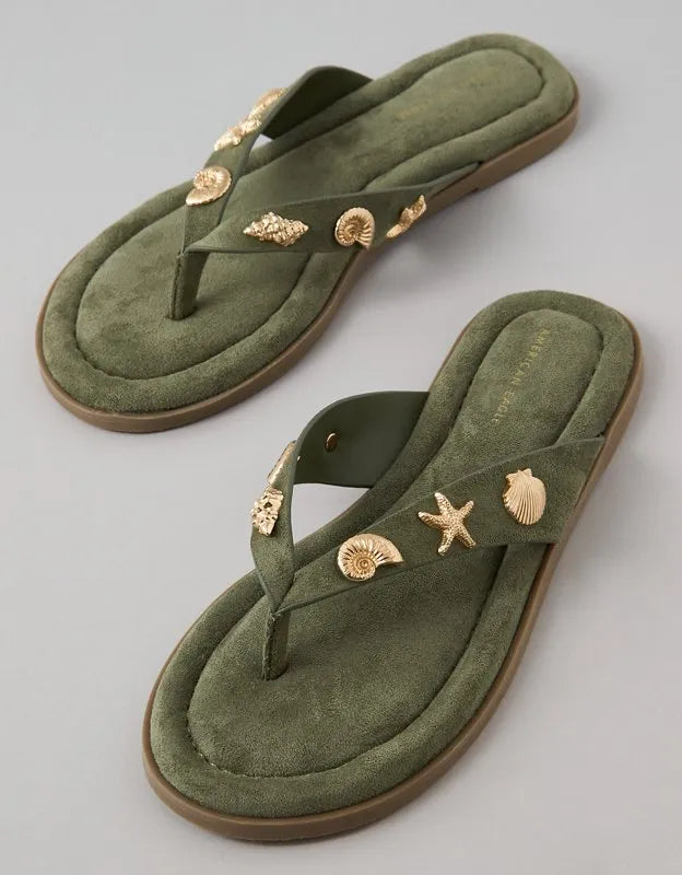 AE Studded Flip Flop