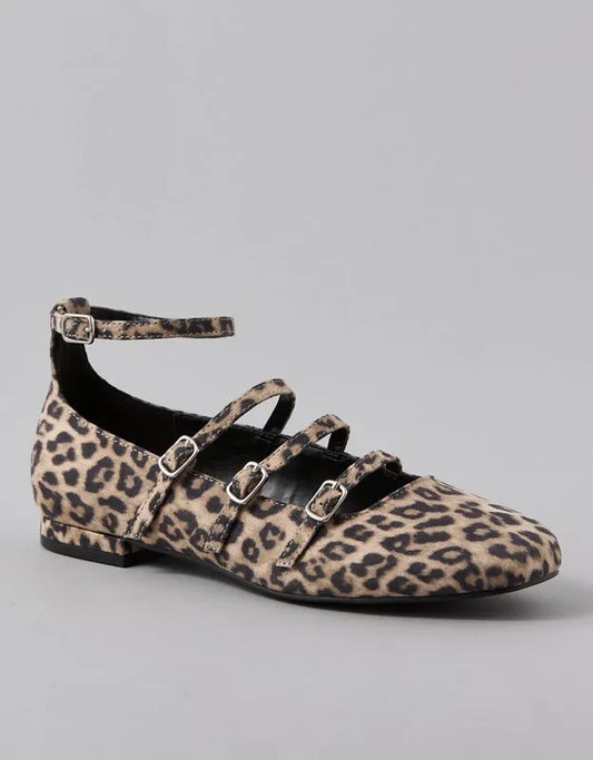 AE Multi-Strap Mary Jane Flat