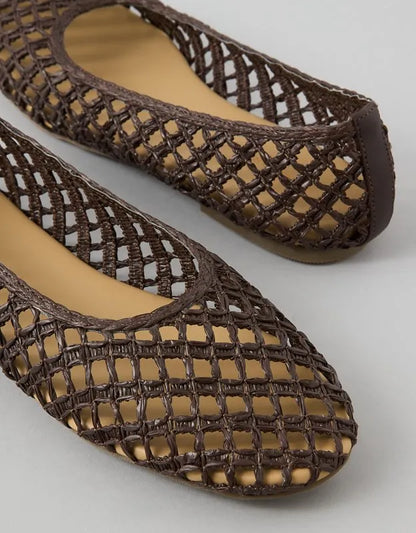 AE Raffia Ballet Flat