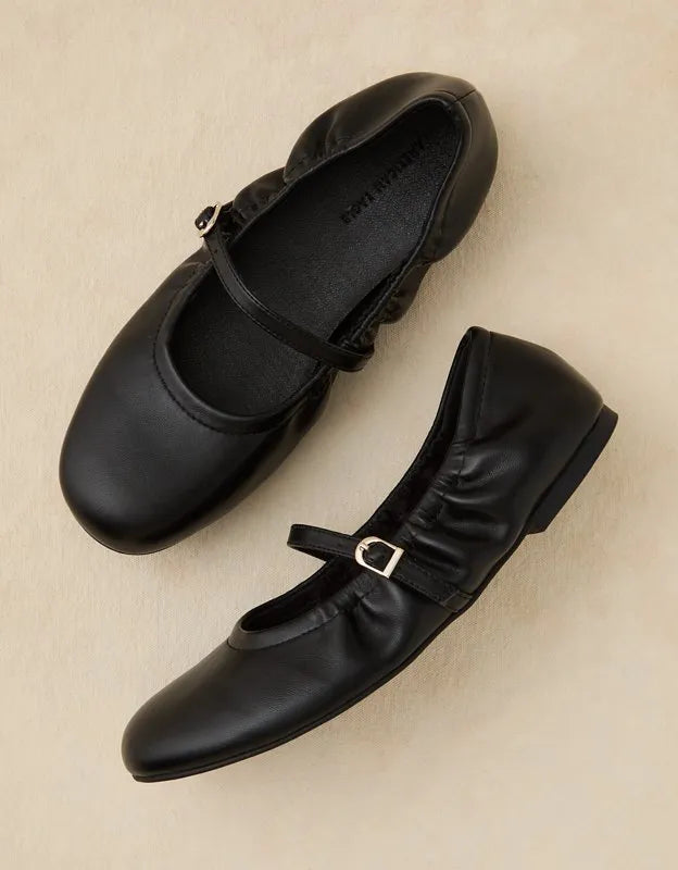 AE Scrunch Mary Jane Flat