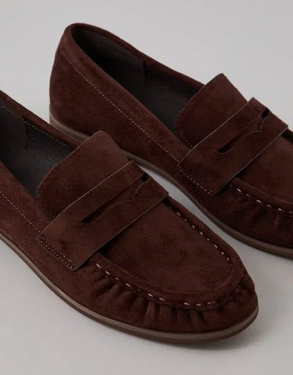 AE Vegan Suede Pinched Loafer