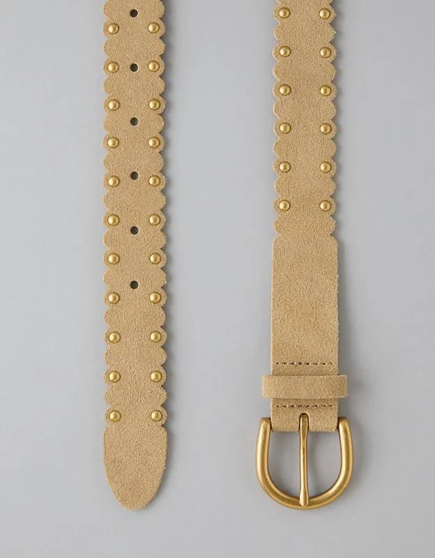 AE Scalloped Studded Belt