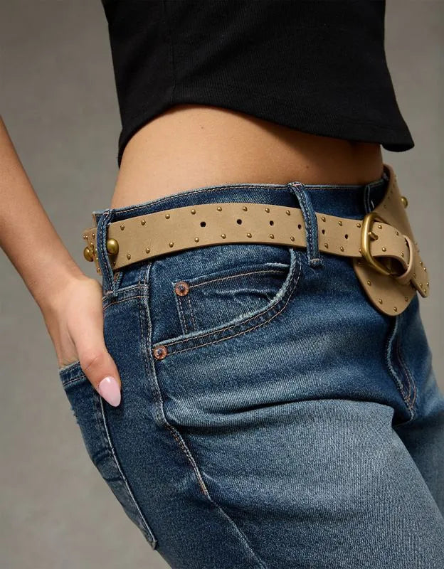 AE Wide Studded Boho Belt