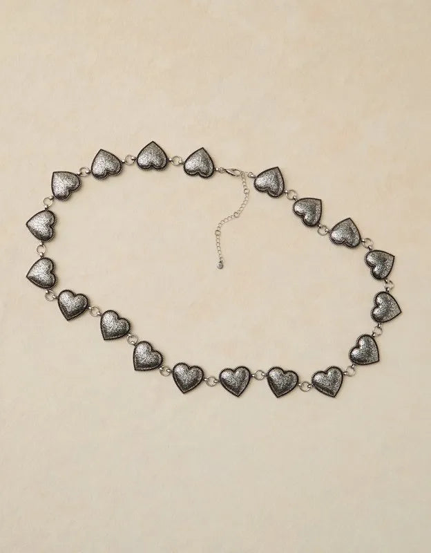 AE Heart Concho Chain Belt