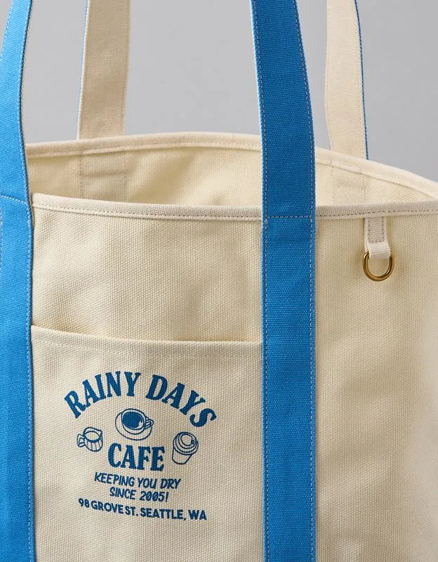 AE Off-Duty Rainy Day Café Tote Bag