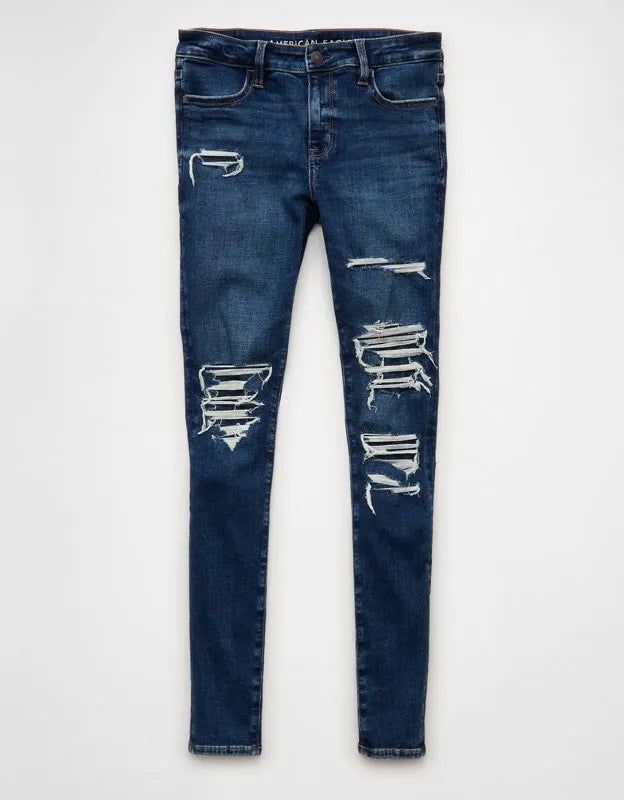 AE Low-Rise Patched Jegging