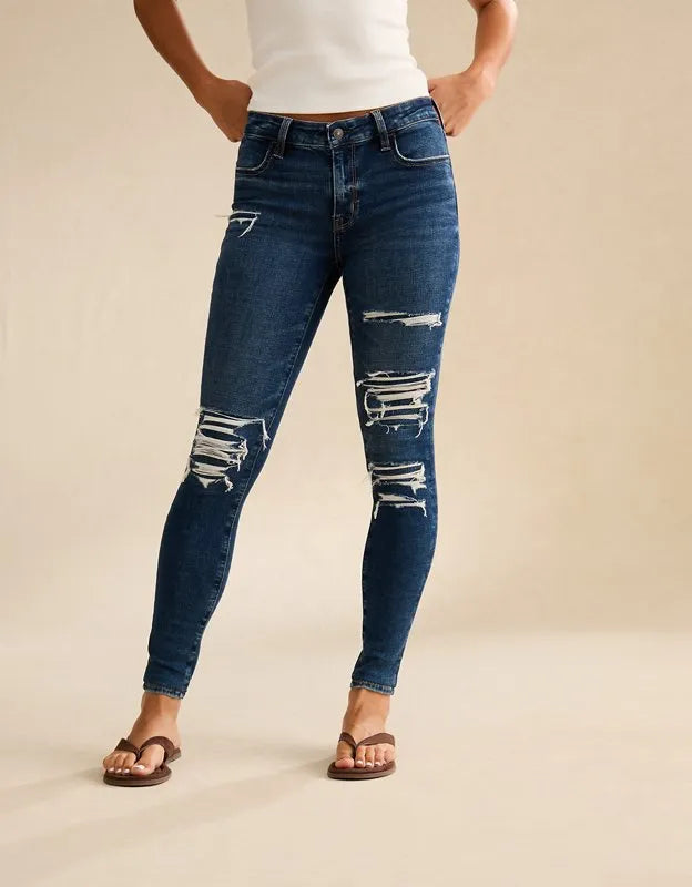 AE Low-Rise Patched Jegging