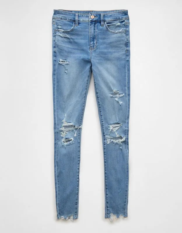AE High-Waisted Ripped Jegging