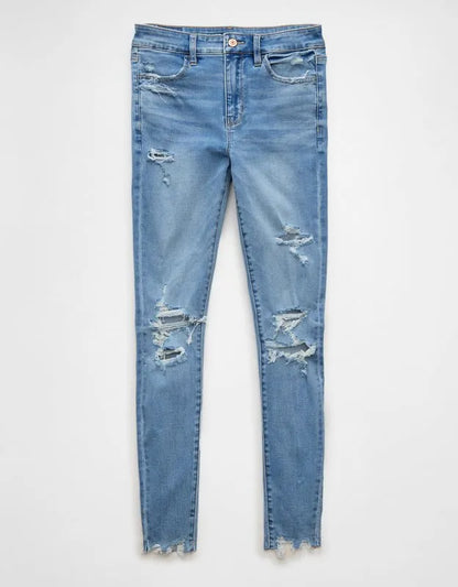 AE High-Waisted Ripped Jegging