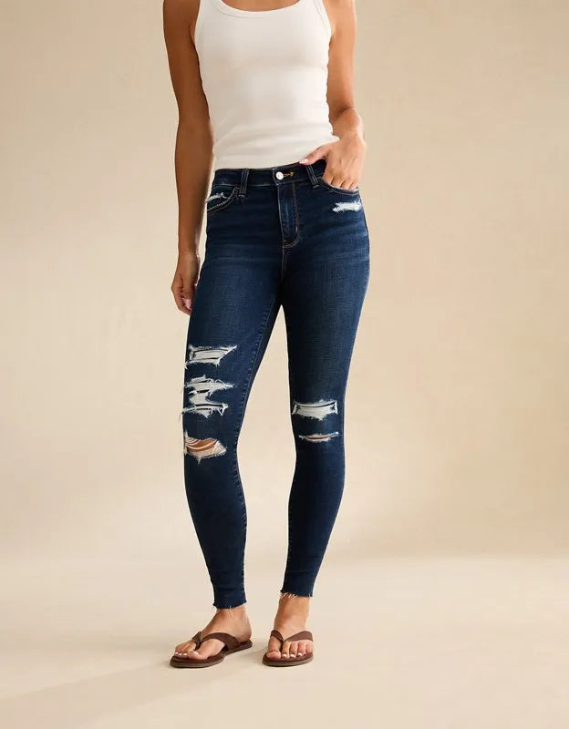 AE High-Waisted Ripped Jegging