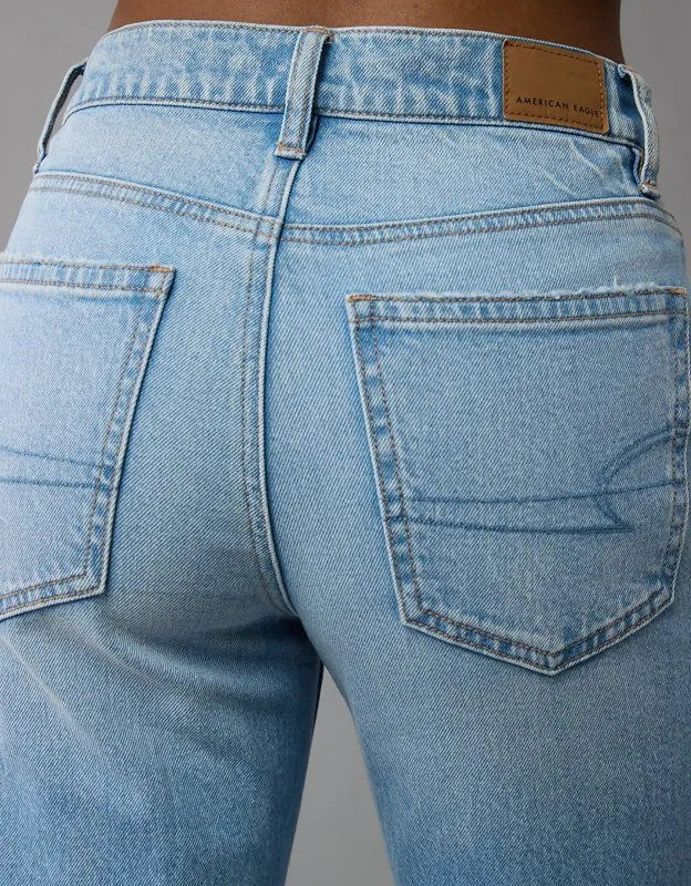 AE Super High-Waisted Straight Jean