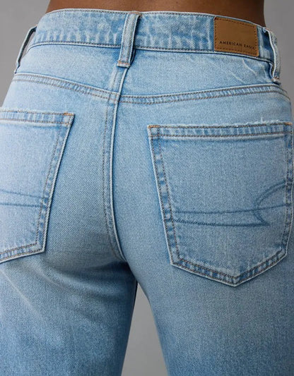 AE Super High-Waisted Straight Jean