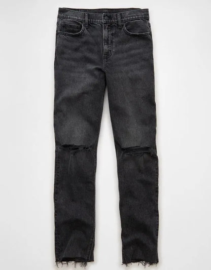 AE Super High-Waisted Straight Jean