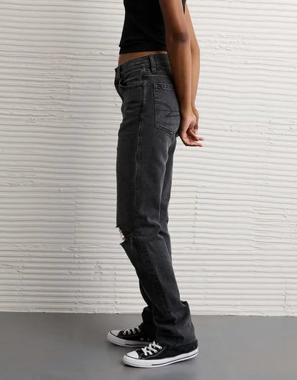 AE Super High-Waisted Straight Jean