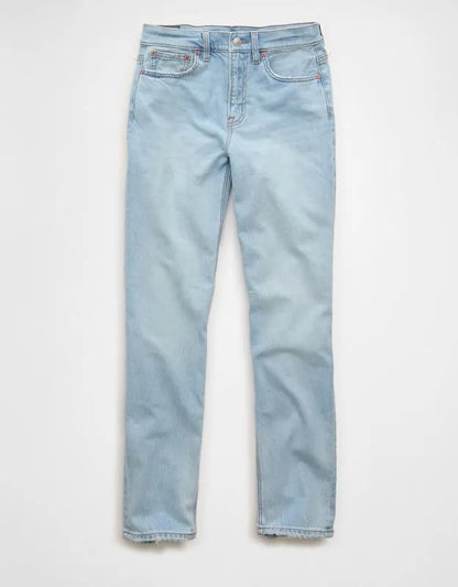AE Super High-Waisted Straight Jean