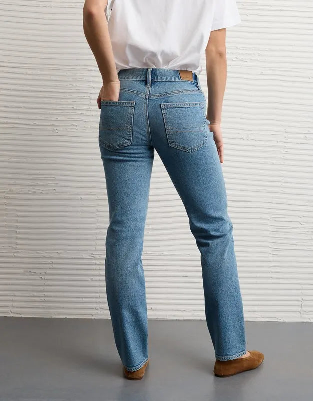 AE High-Waisted Straight Jean