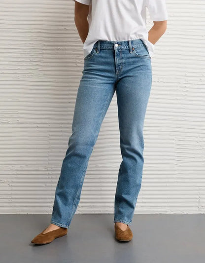 AE High-Waisted Straight Jean