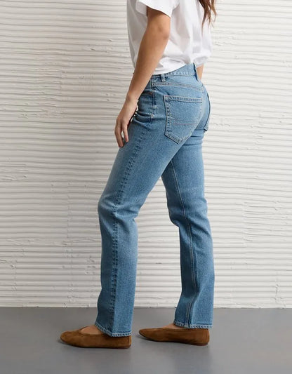 AE High-Waisted Straight Jean