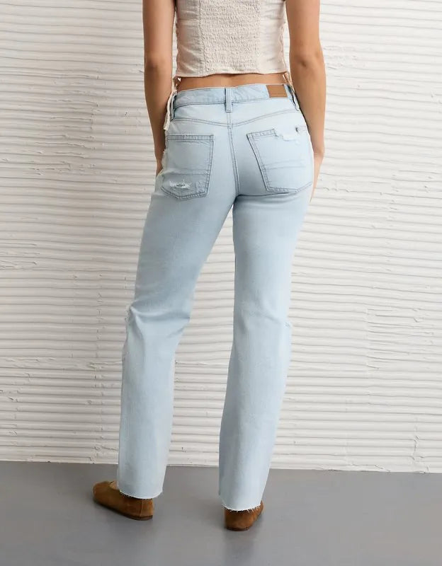 AE High-Waisted Straight Jean