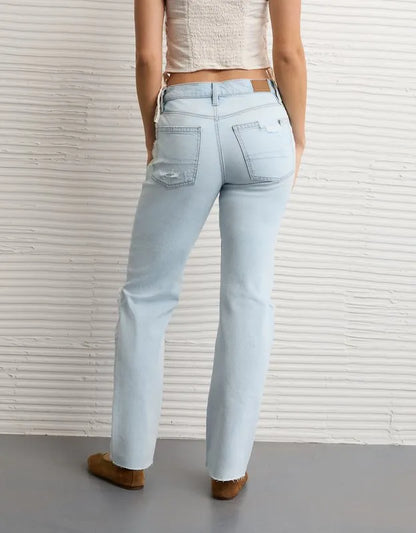 AE High-Waisted Straight Jean