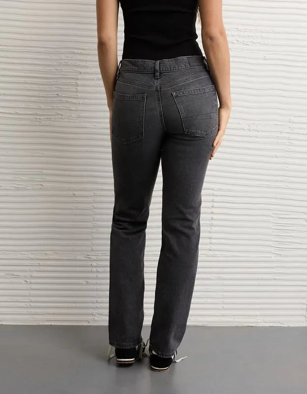AE High-Waisted Straight Jean