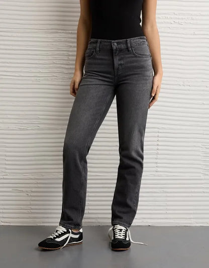 AE High-Waisted Straight Jean