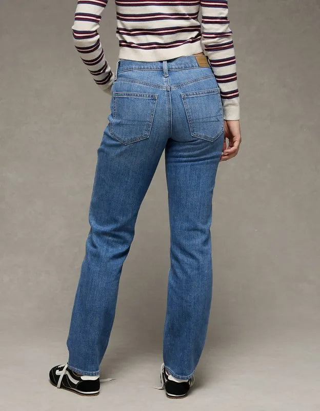 AE High-Waisted Straight Jean